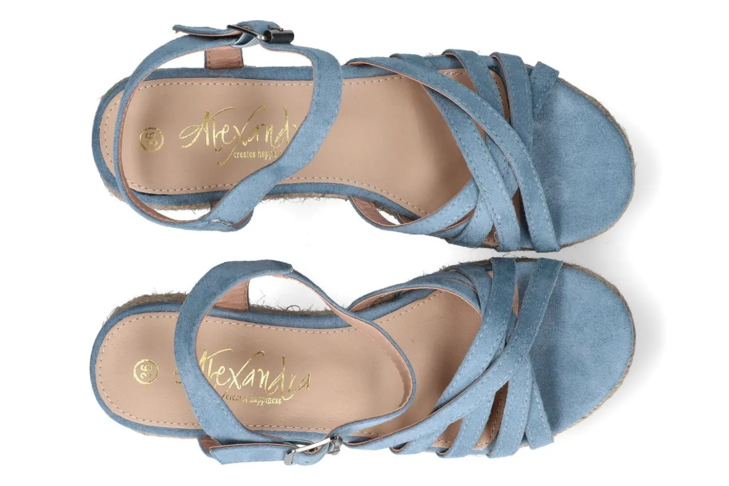Espadrilles met sleehak ALEXANDRA