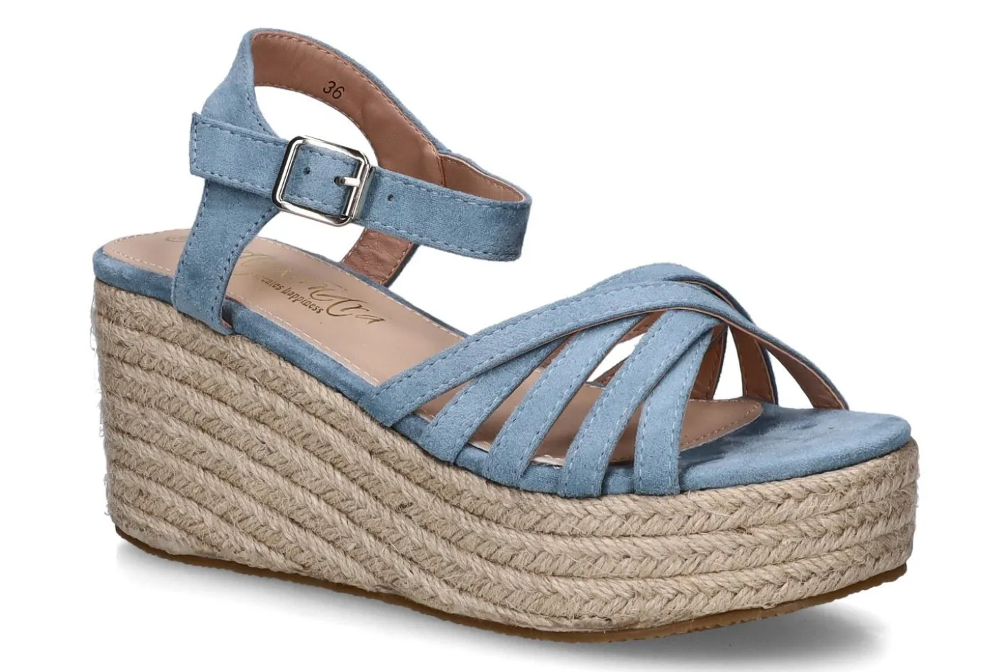 Espadrilles met sleehak ALEXANDRA