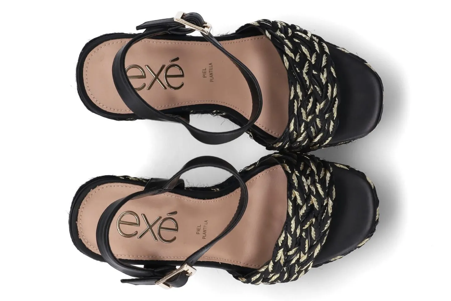 Espadrilles met sleehak EXE