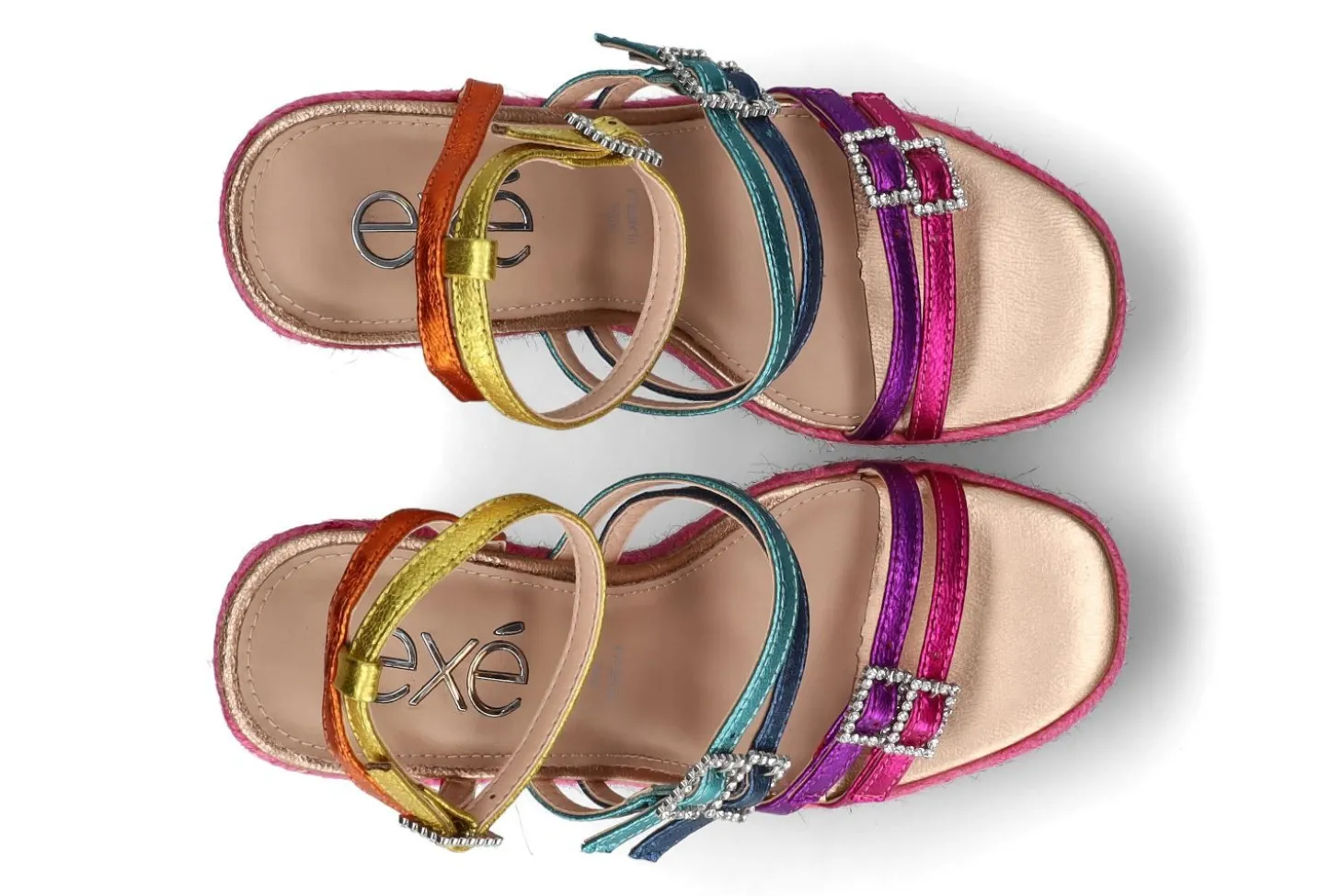Espadrilles met sleehak EXE