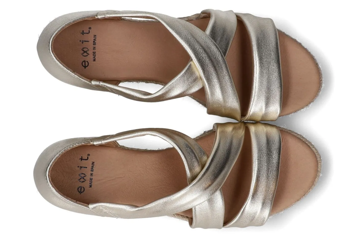Espadrilles met sleehak EXIT