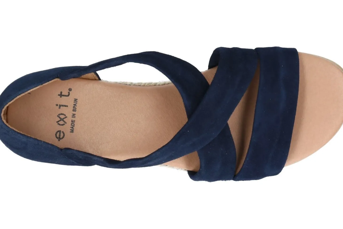 Espadrilles met sleehak EXIT