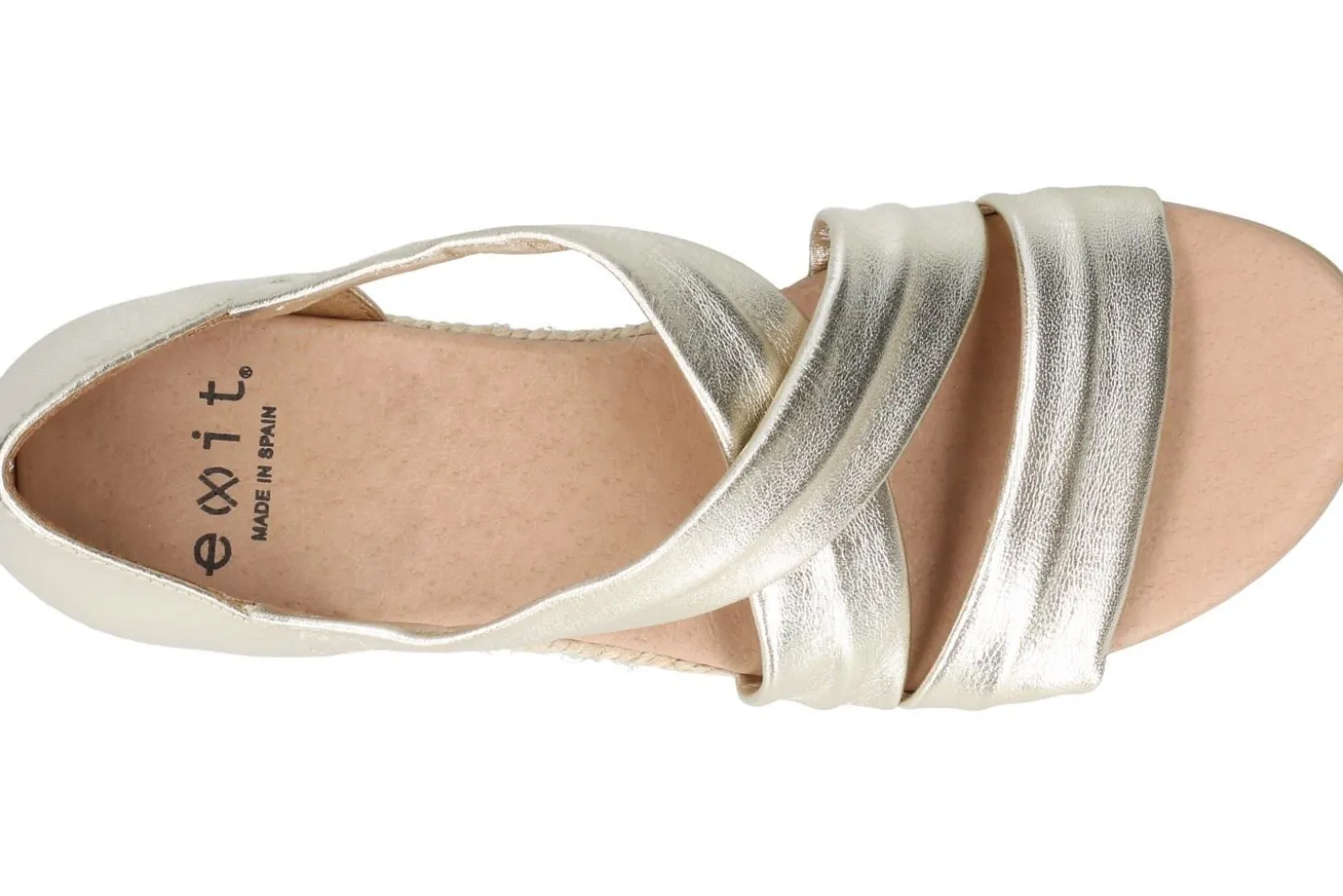 Espadrilles met sleehak EXIT