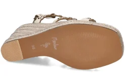 Espadrilles met sleehak MENBUR