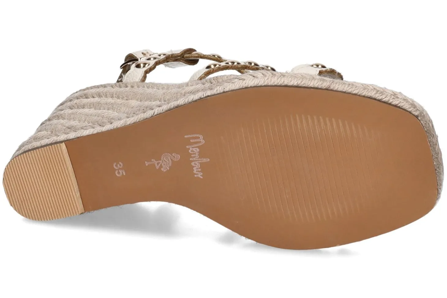 Espadrilles met sleehak MENBUR