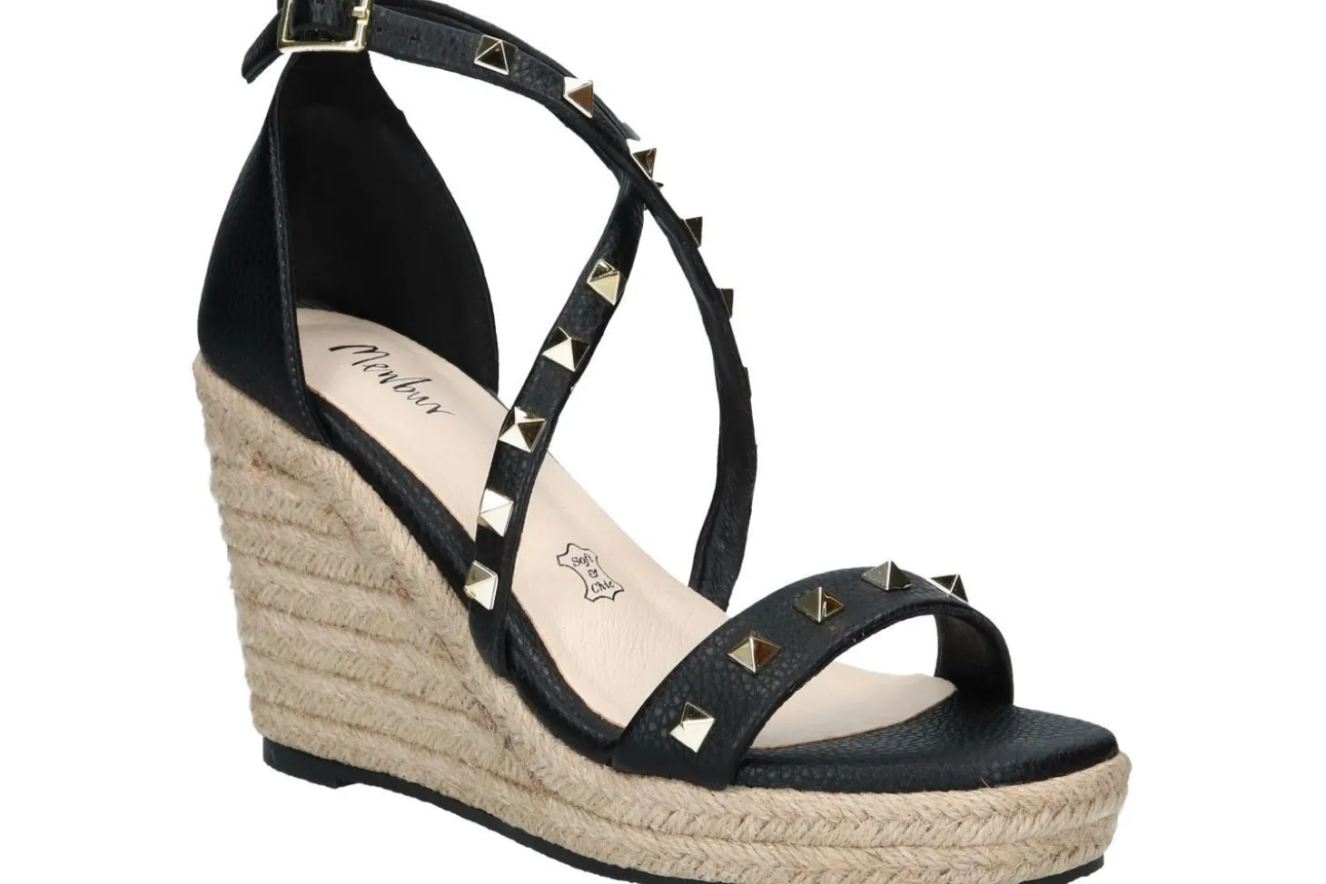 Espadrilles met sleehak MENBUR