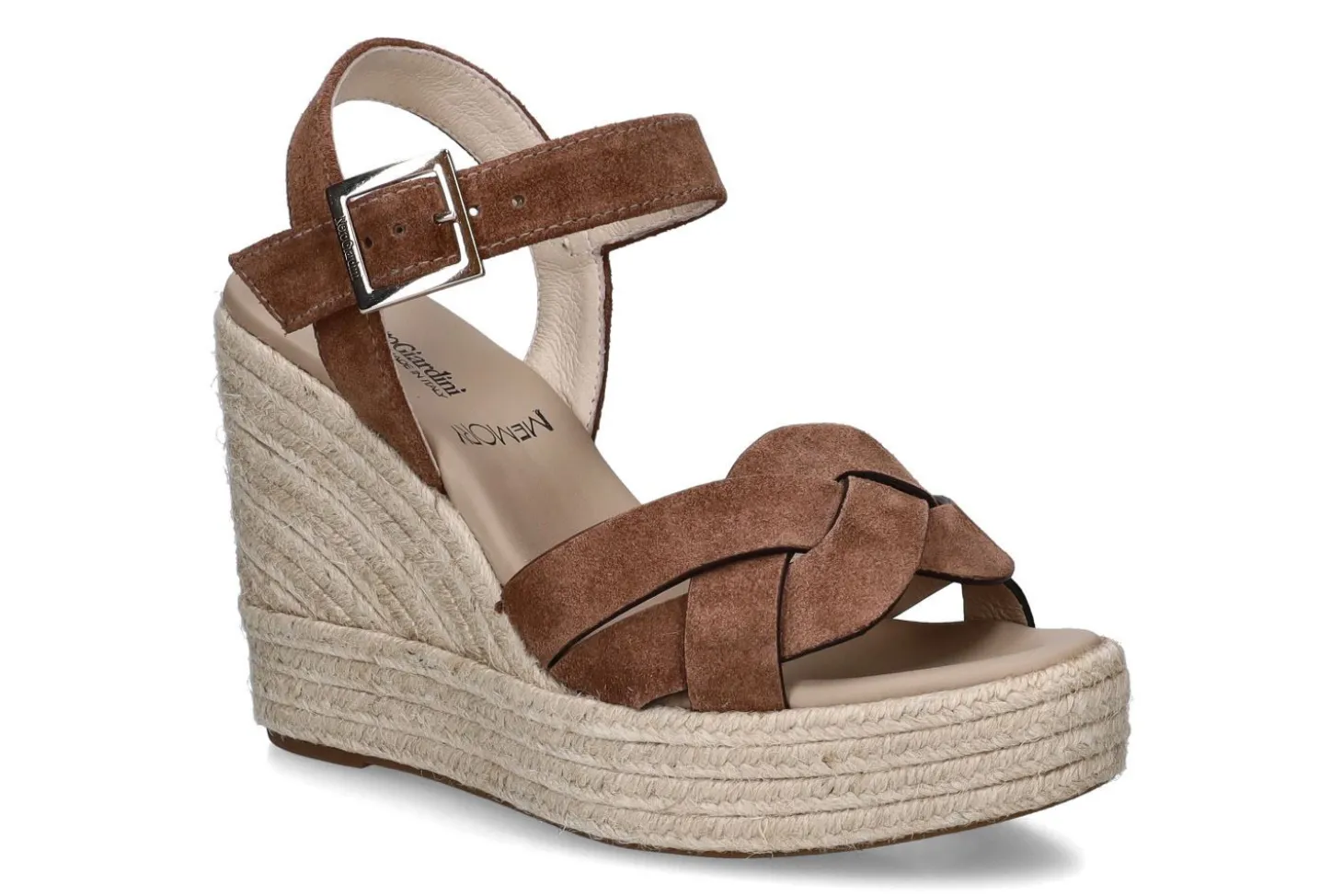 Espadrilles met sleehak NEROGIARDINI