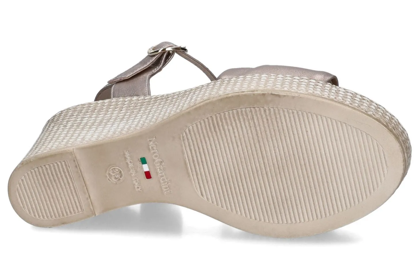 Espadrilles met sleehak NEROGIARDINI
