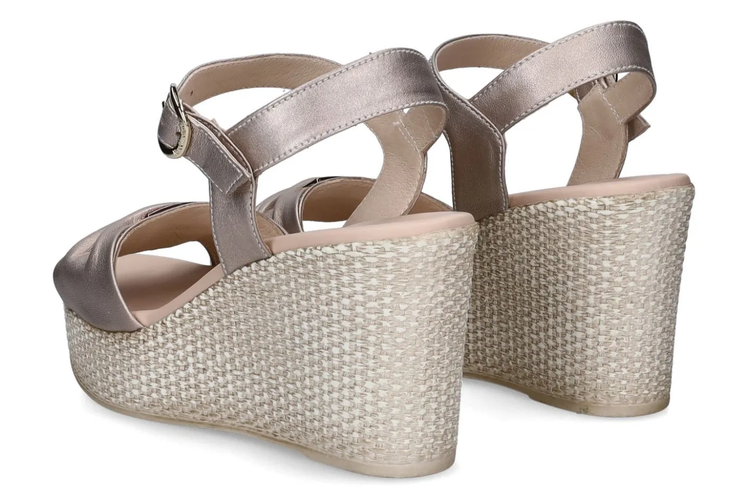 Espadrilles met sleehak NEROGIARDINI