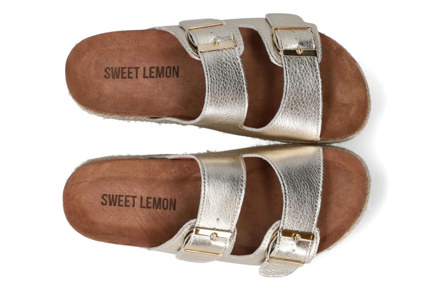 Espadrilles met sleehak SWEET LEMON