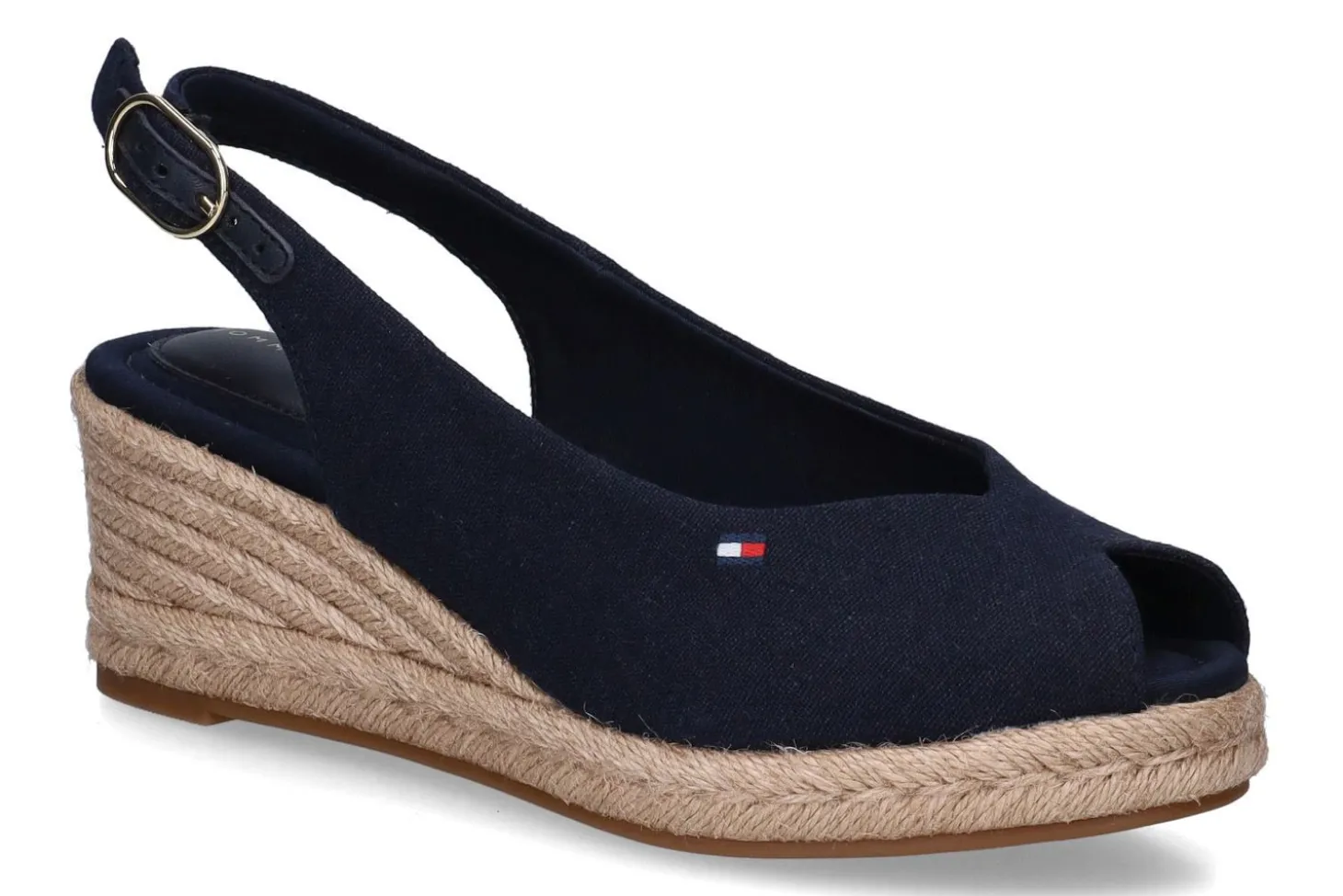Espadrilles met sleehak TOMMY HILFIGER