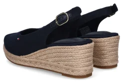 Espadrilles met sleehak TOMMY HILFIGER