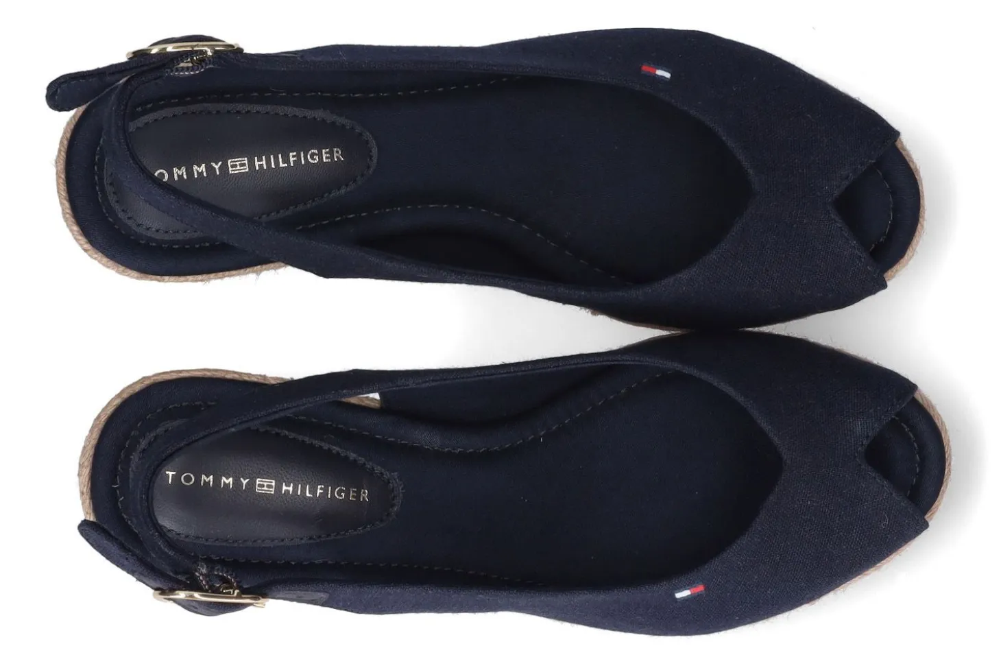 Espadrilles met sleehak TOMMY HILFIGER