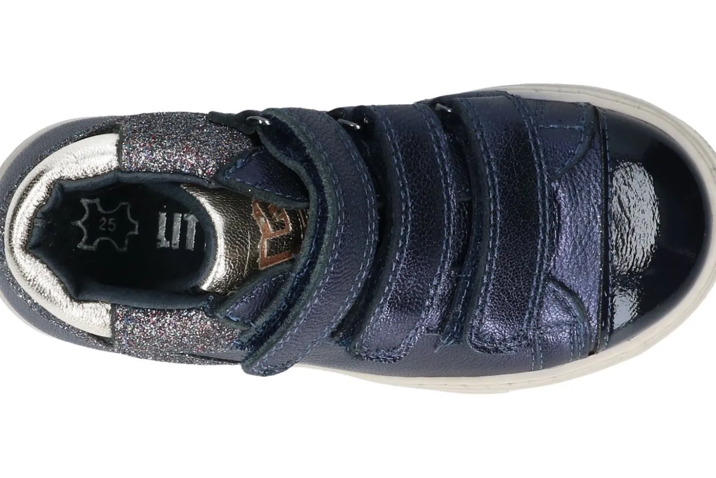 Hoge schoenen met velcrosluiting LITTLE DAVID