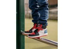 Hoge schoenen met velcrosluiting LITTLE DAVID