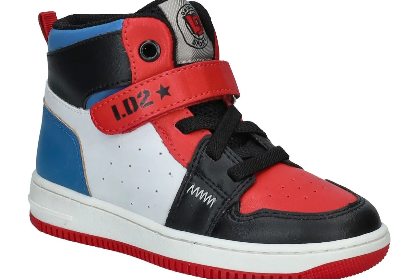 Hoge schoenen met velcrosluiting LITTLE DAVID