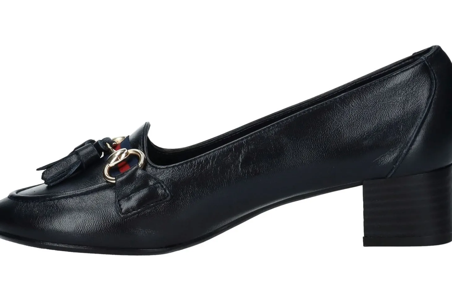 Mocassins met hak ALEXANDRA