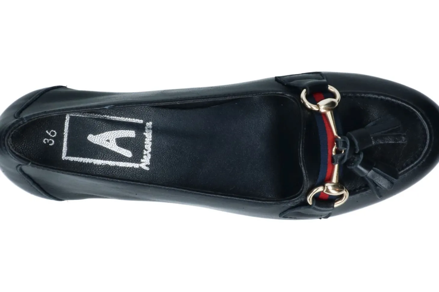 Mocassins met hak ALEXANDRA