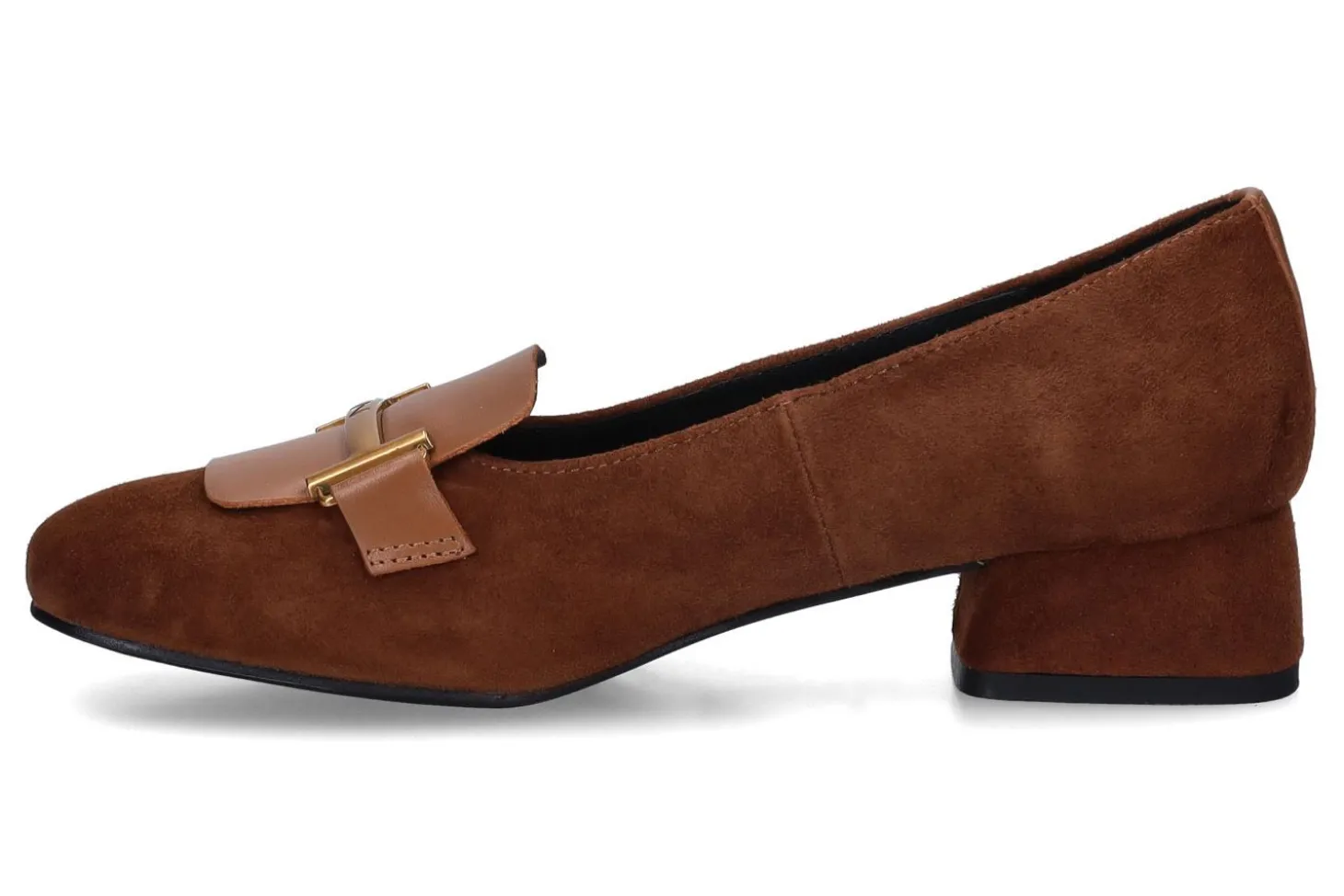 Mocassins met hak NATHAN-BAUME