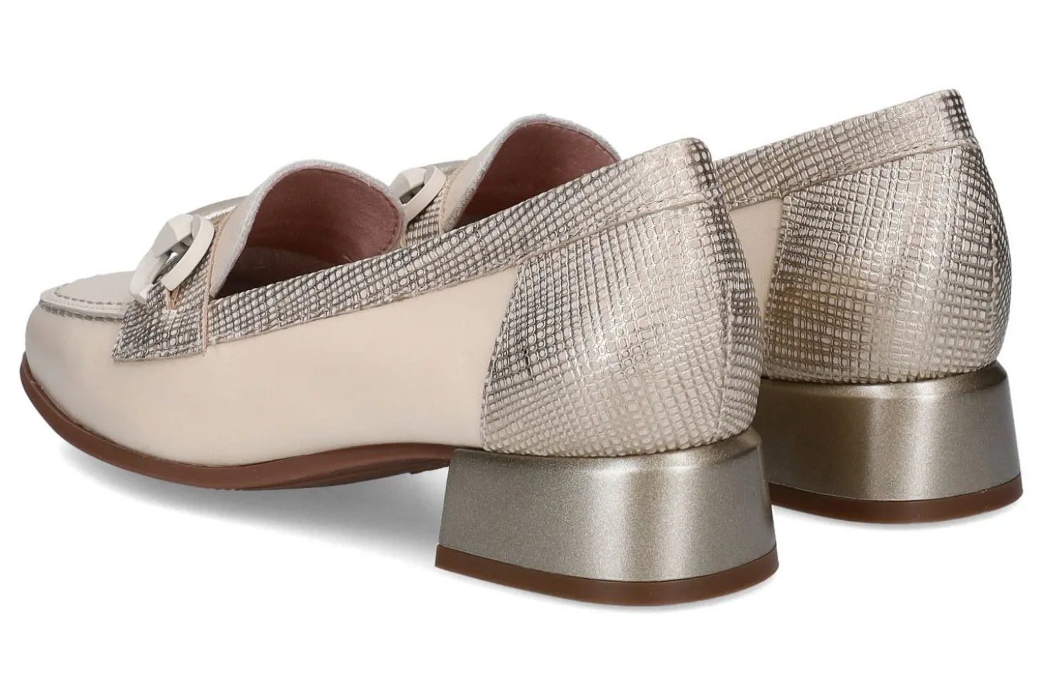 Mocassins met hak PITILLOS