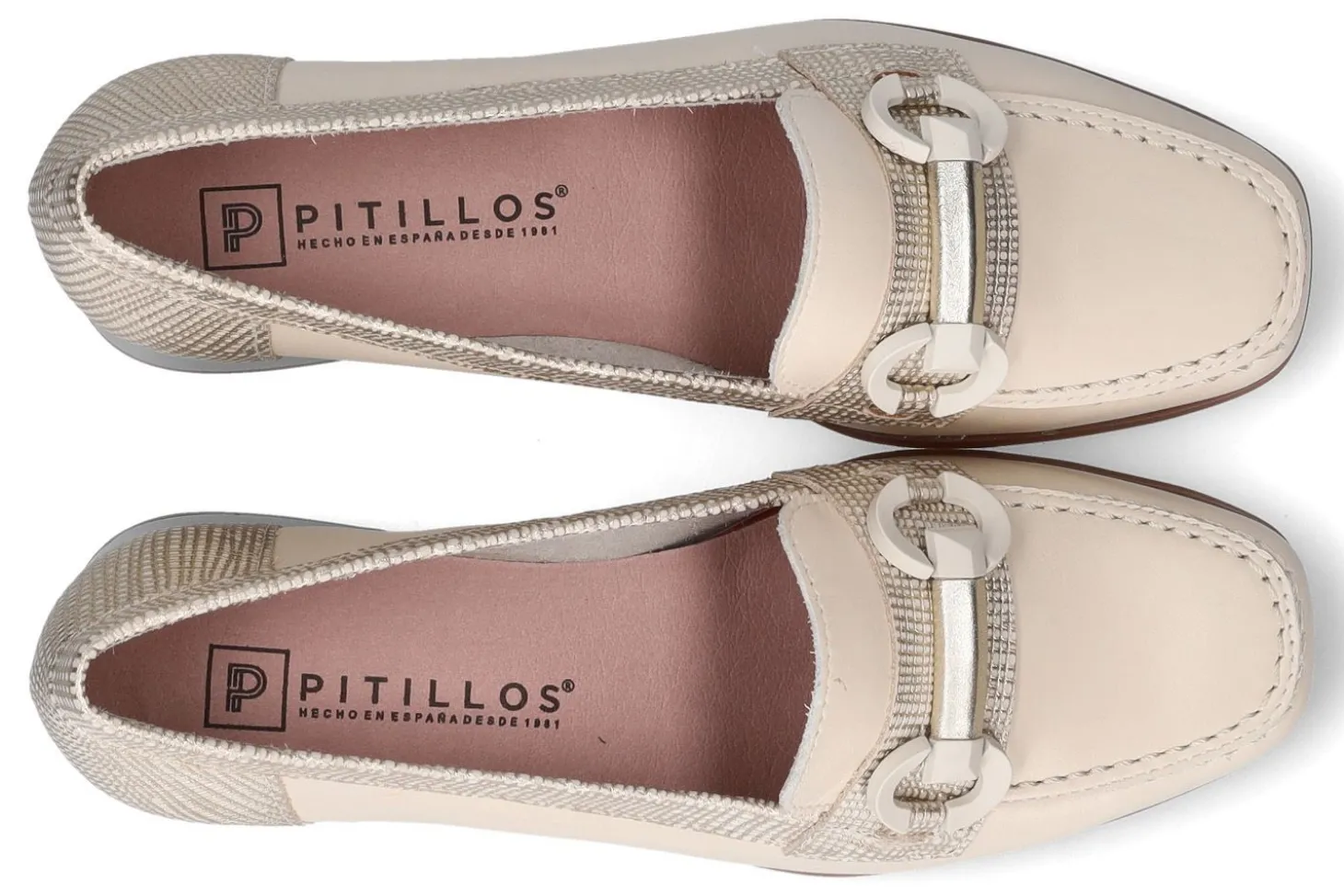 Mocassins met hak PITILLOS