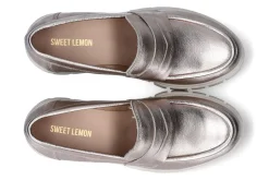 Mocassins met hak SWEET LEMON
