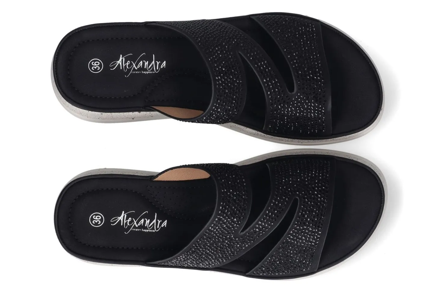 Open pantoffels ALEXANDRA