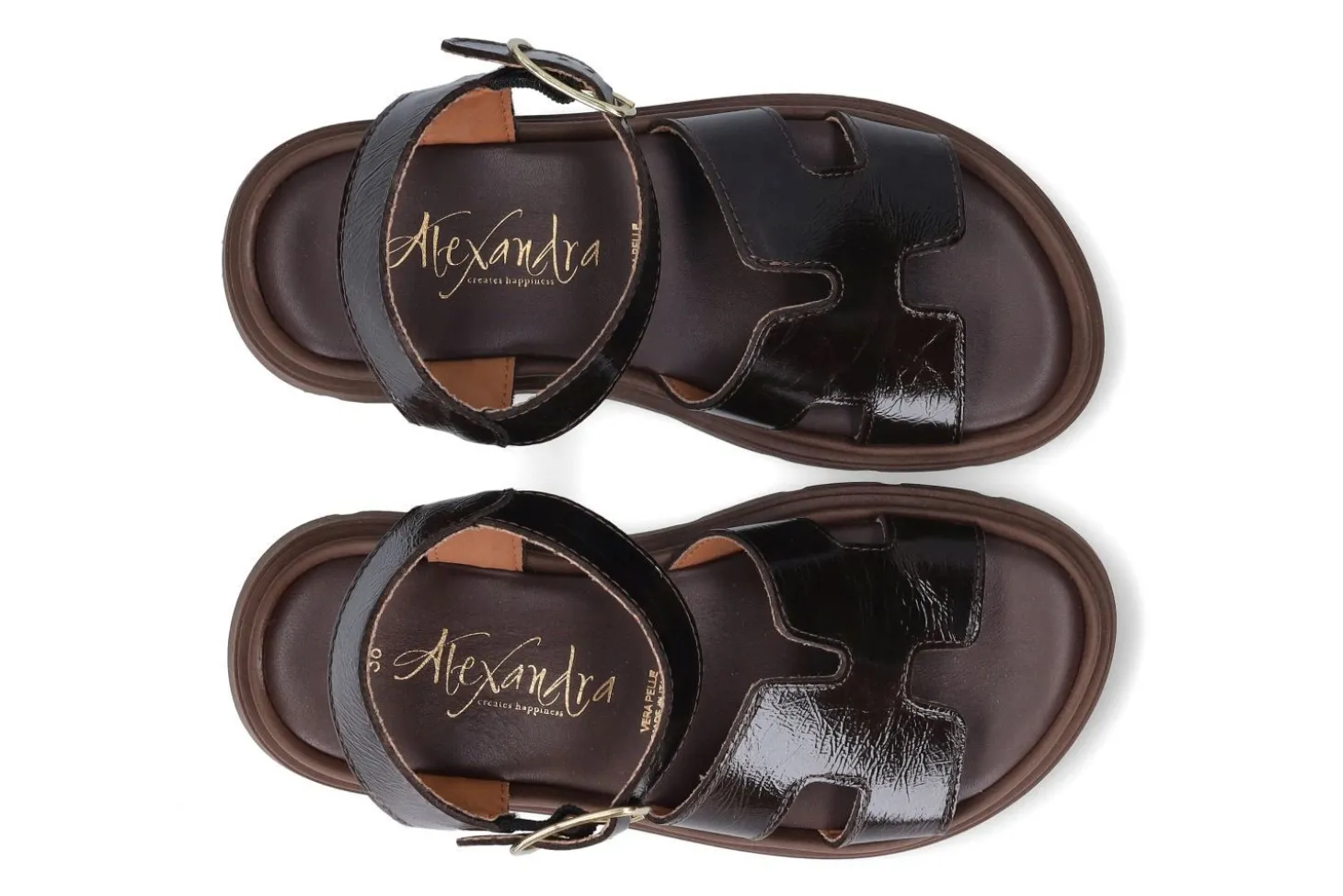 Platte sandalen ALEXANDRA
