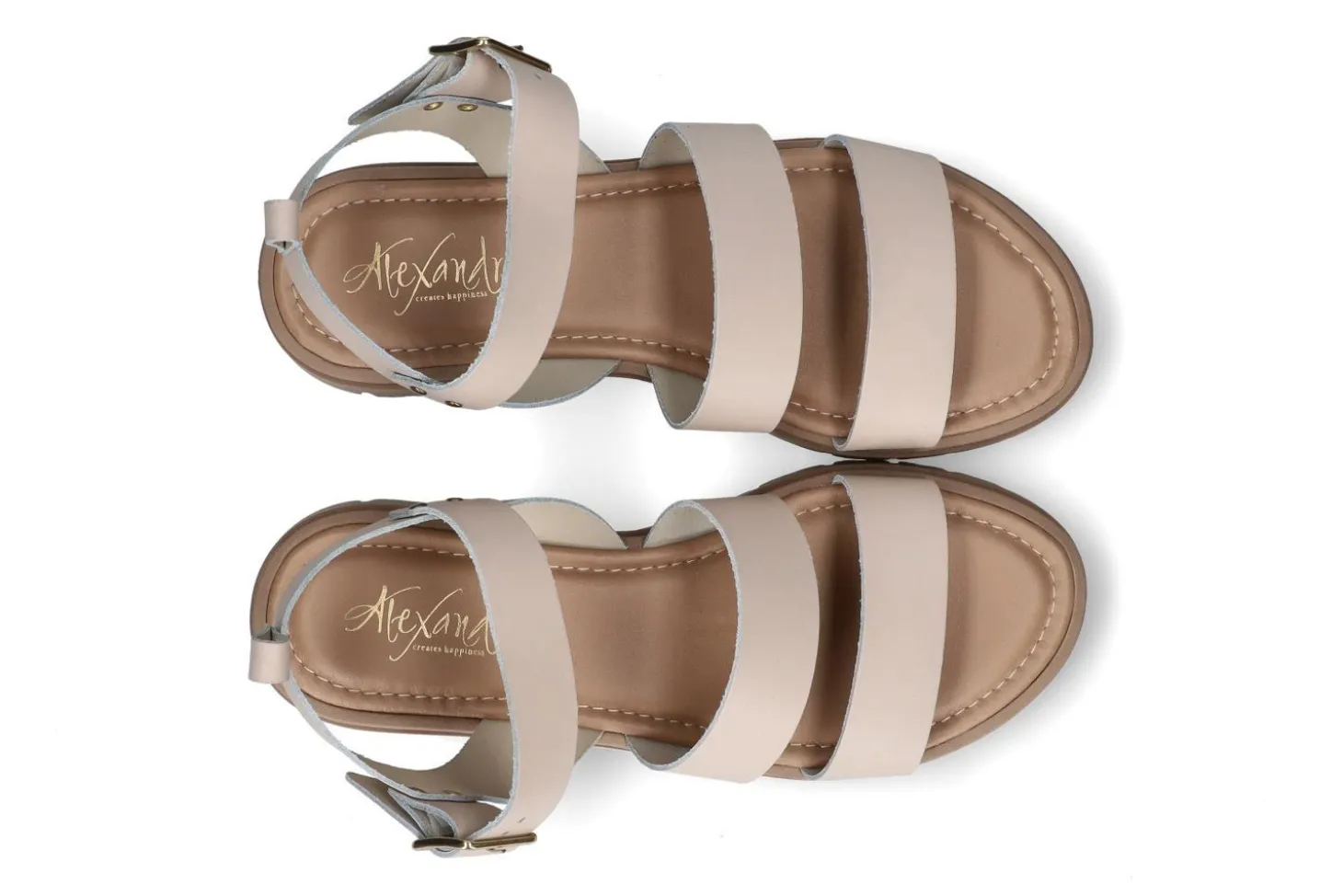 Platte sandalen ALEXANDRA