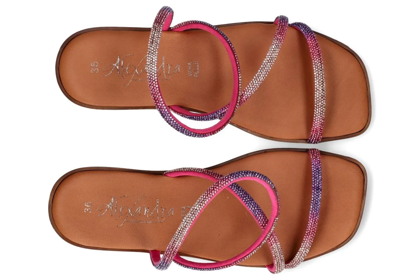 Platte sandalen ALEXANDRA