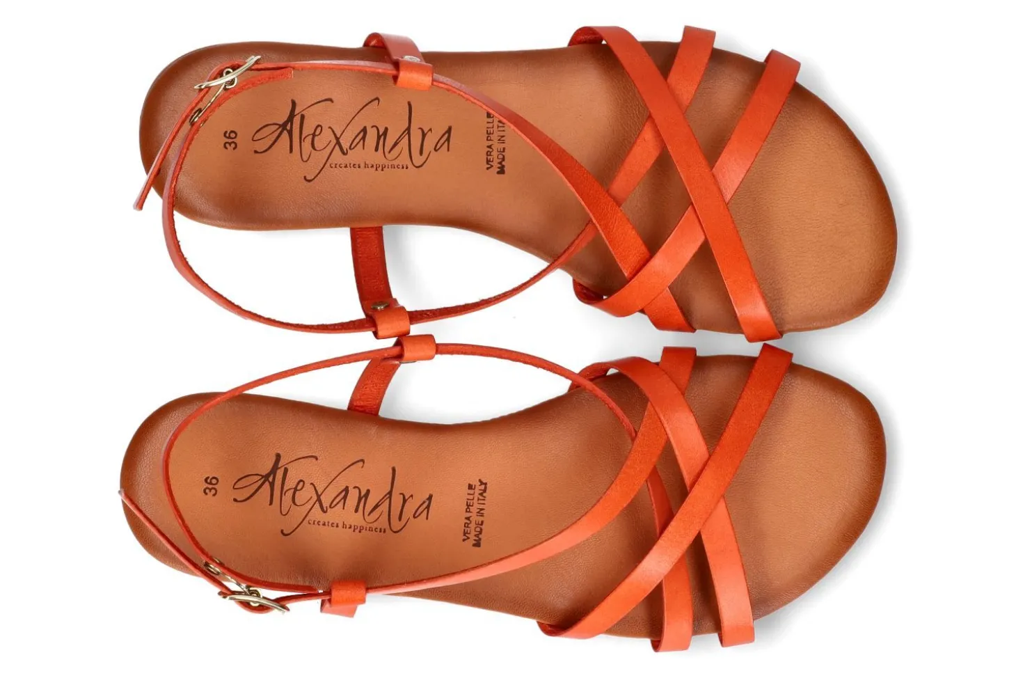 Platte sandalen ALEXANDRA