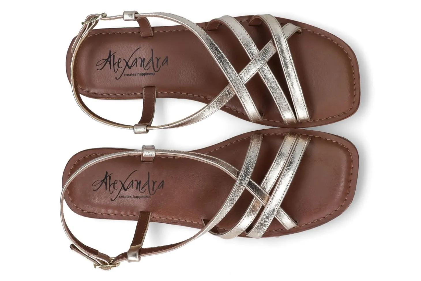 Platte sandalen ALEXANDRA
