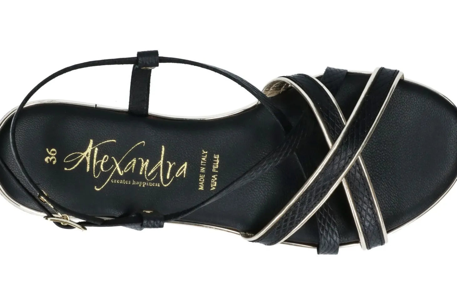 Platte sandalen ALEXANDRA