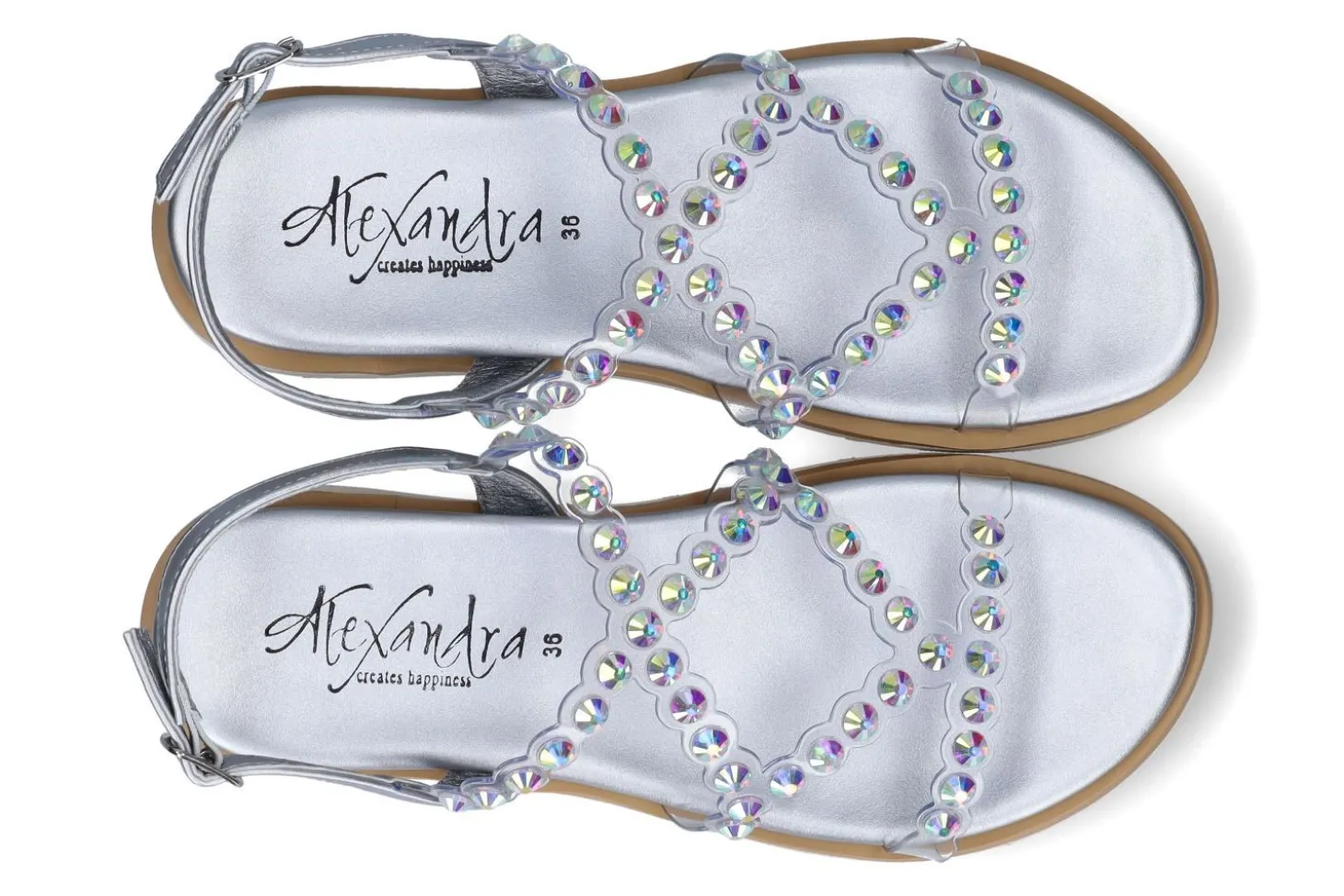 Platte sandalen ALEXANDRA