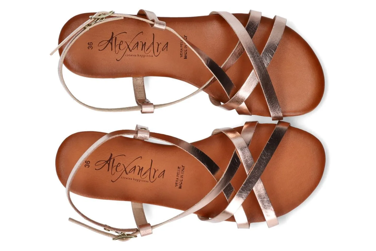 Platte sandalen ALEXANDRA