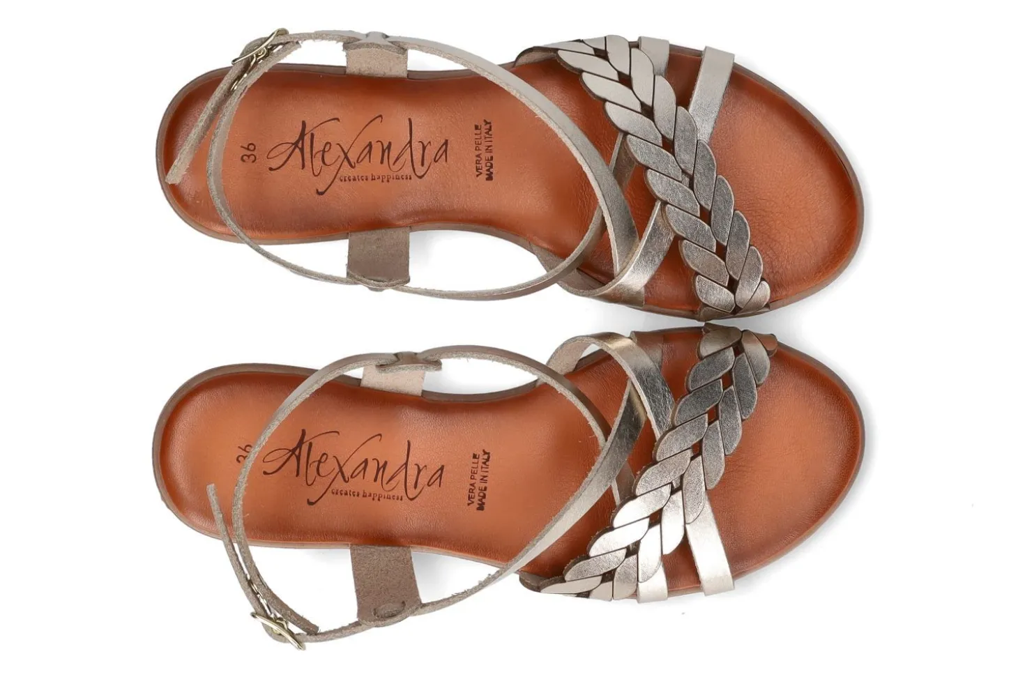 Platte sandalen ALEXANDRA