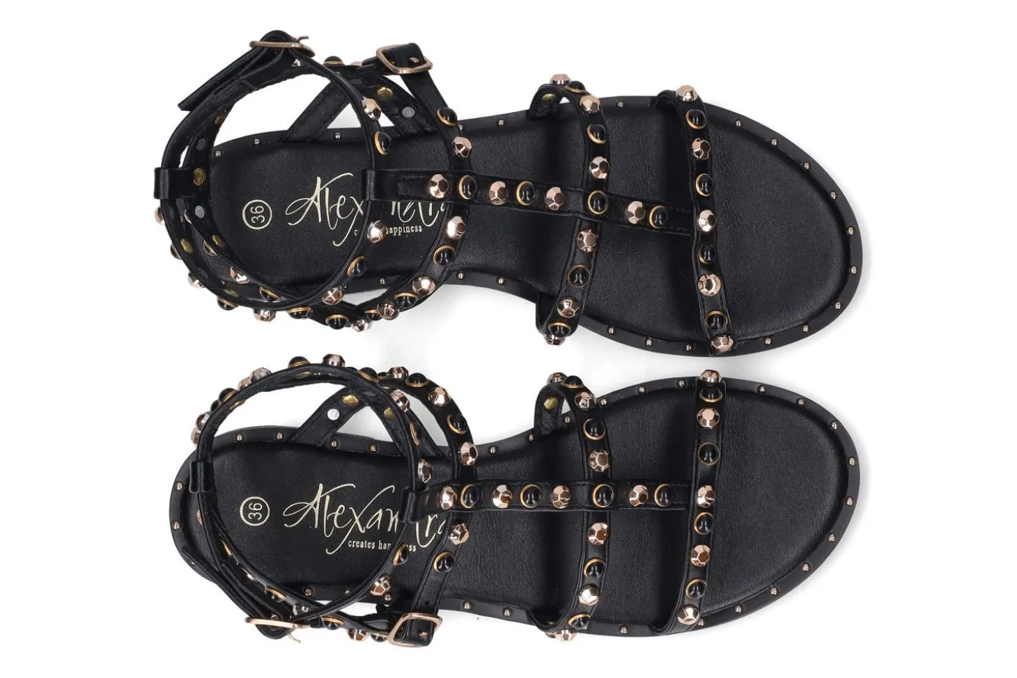 Platte sandalen ALEXANDRA