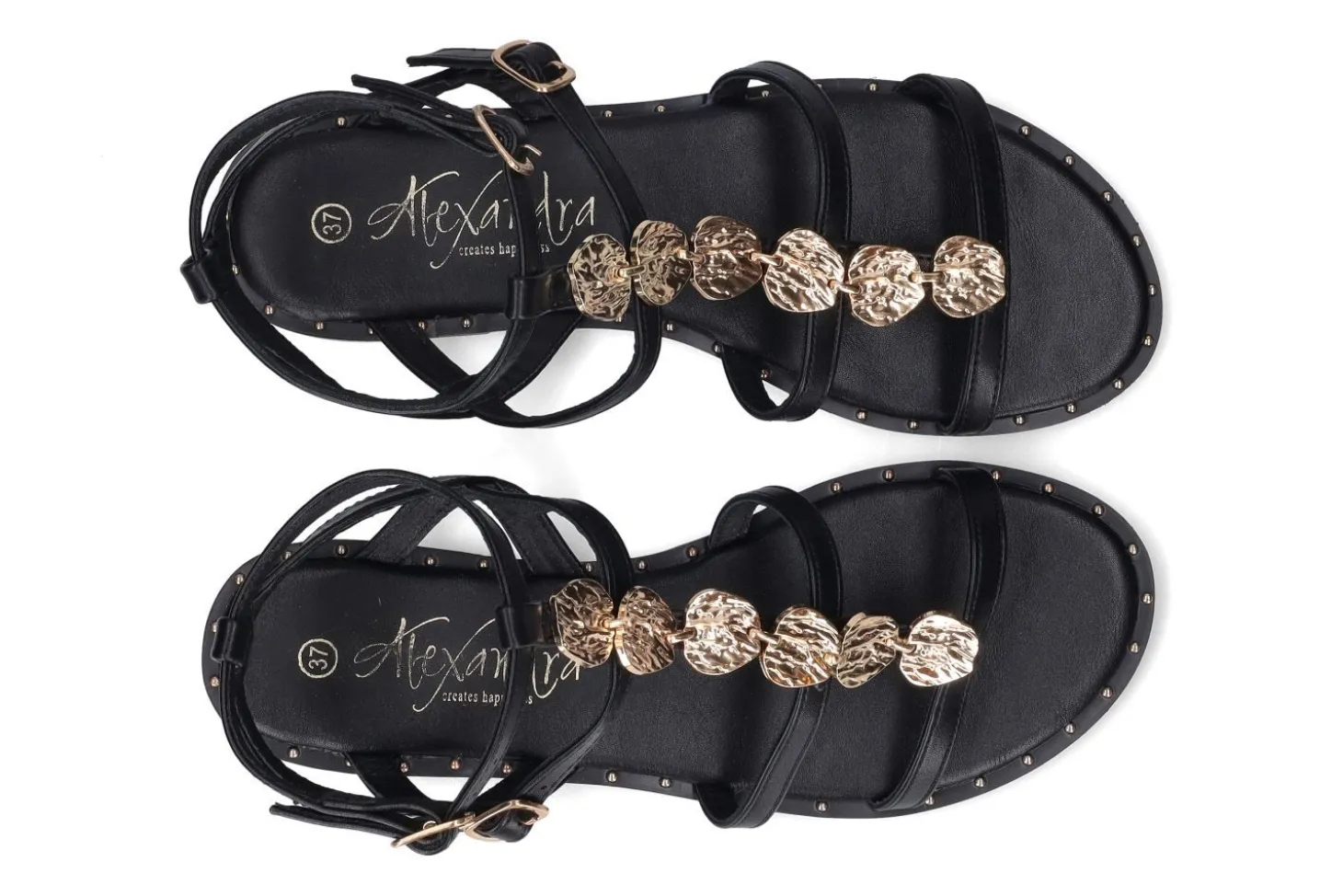 Platte sandalen ALEXANDRA
