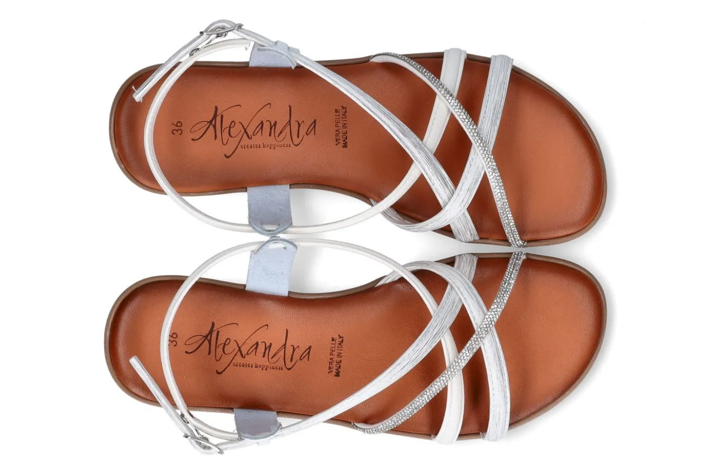 Platte sandalen ALEXANDRA