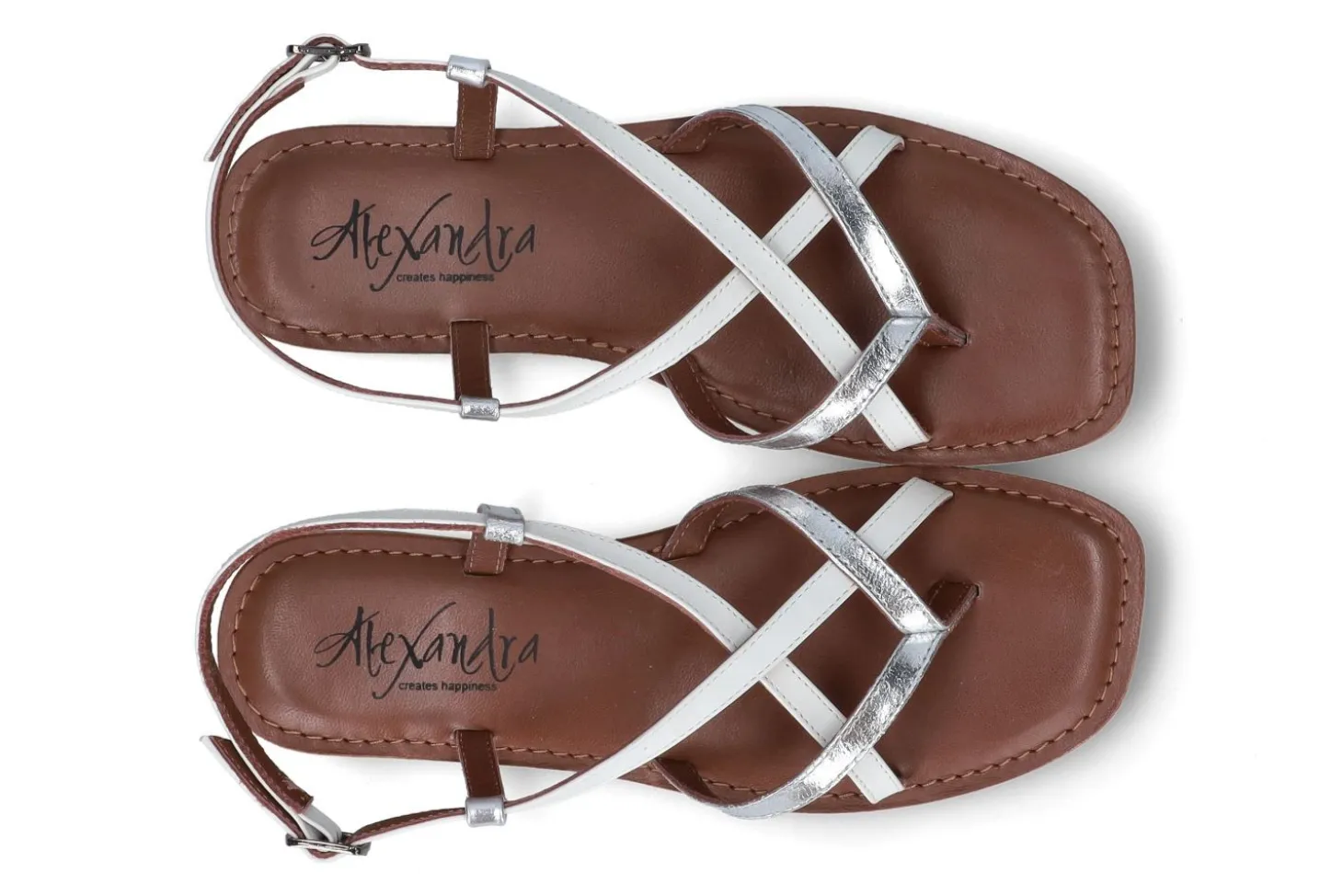 Platte sandalen ALEXANDRA