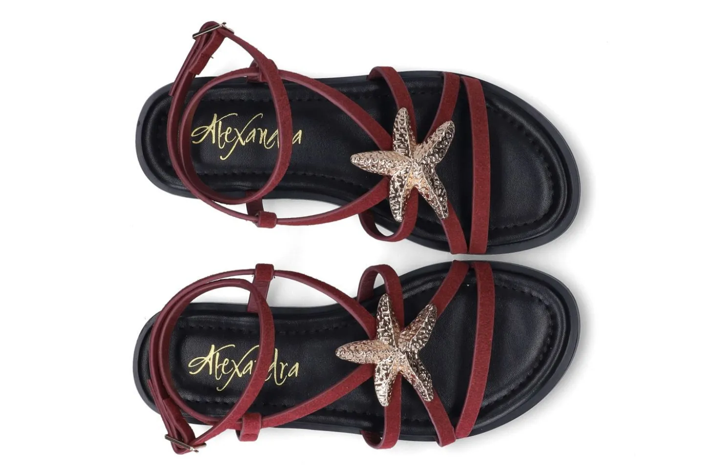 Platte sandalen ALEXANDRA