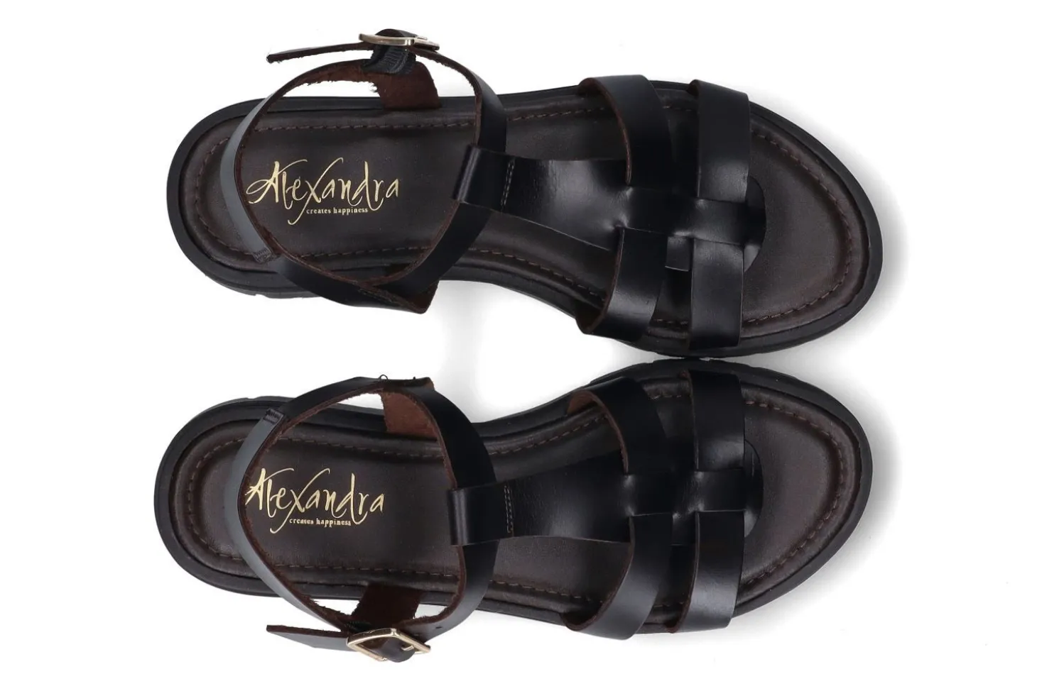 Platte sandalen ALEXANDRA