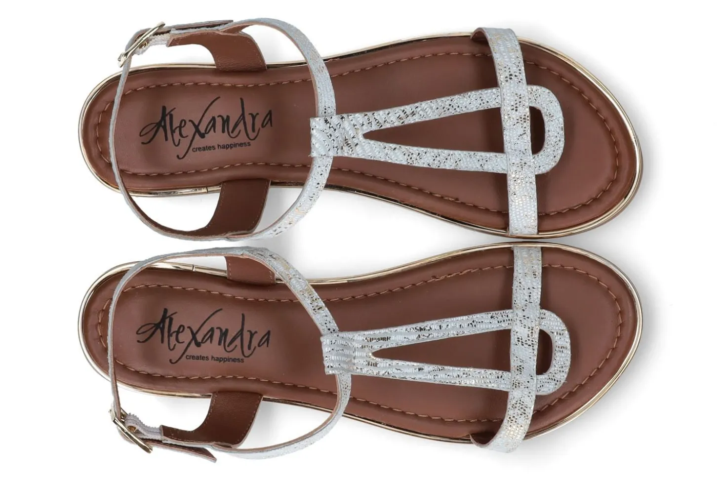 Platte sandalen ALEXANDRA