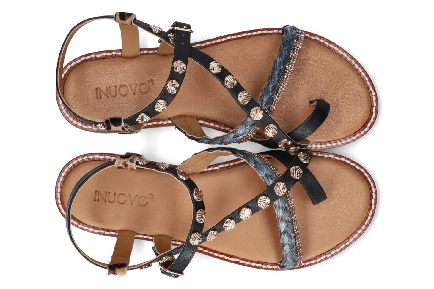 Platte sandalen INUOVO