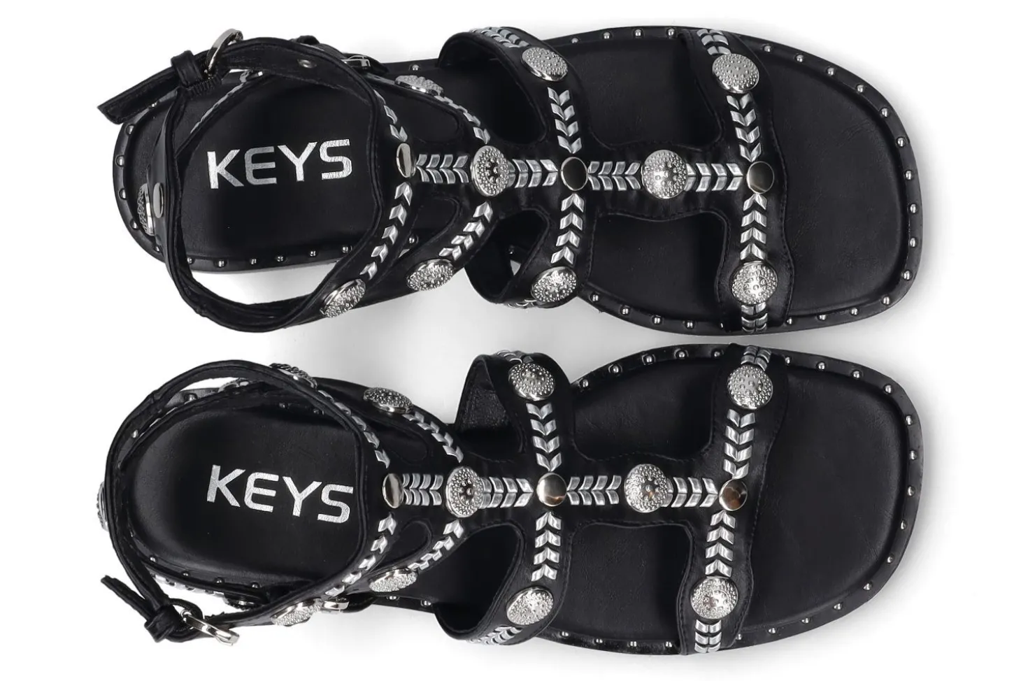 Platte sandalen KEYS