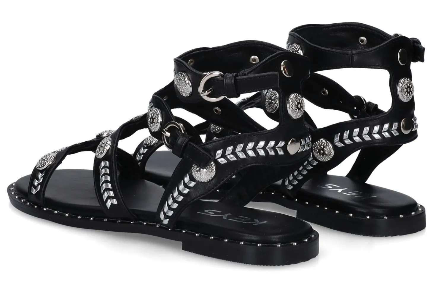 Platte sandalen KEYS