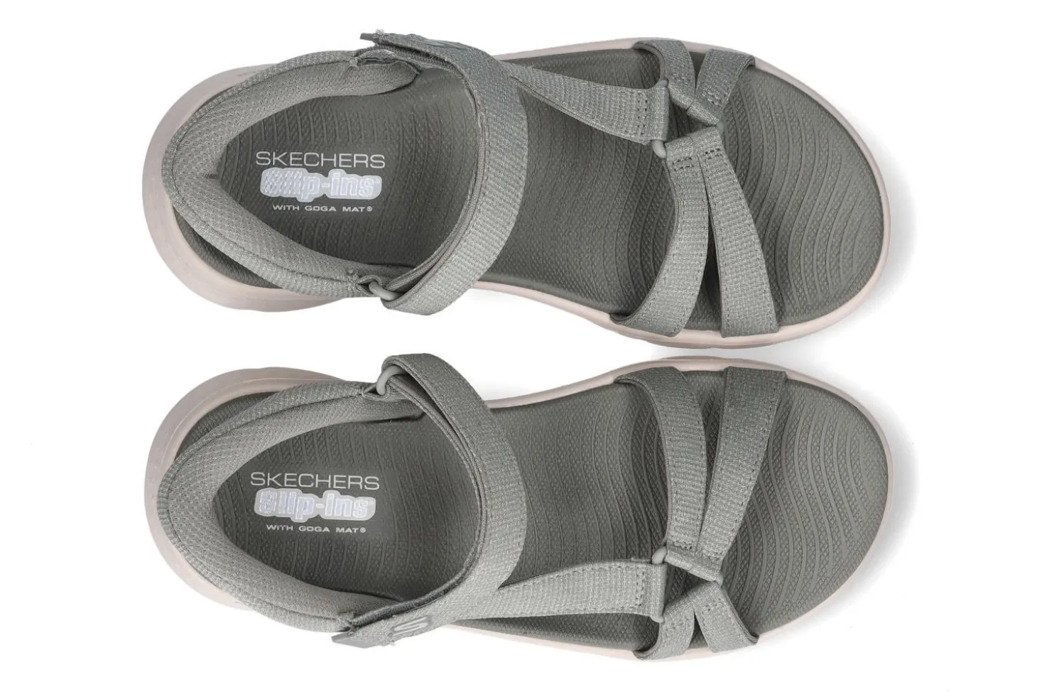 Platte sandalen Skechers Slip-ins