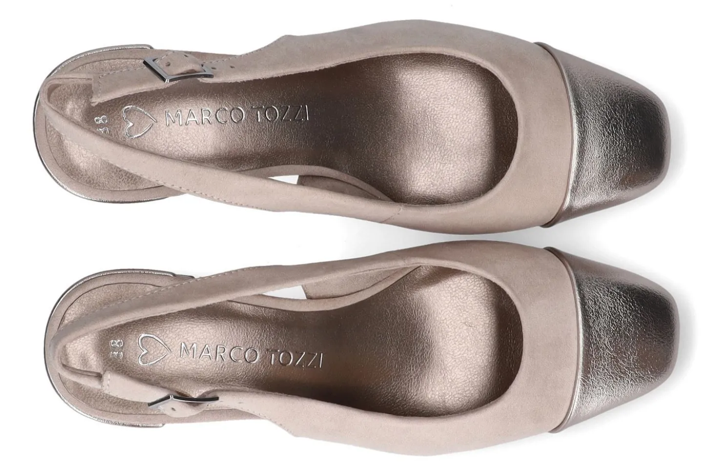 Pumps met open teen MARCO TOZZI