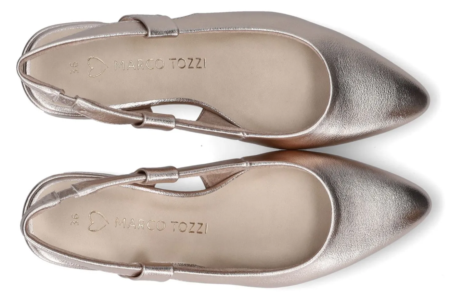 Pumps met open teen MARCO TOZZI