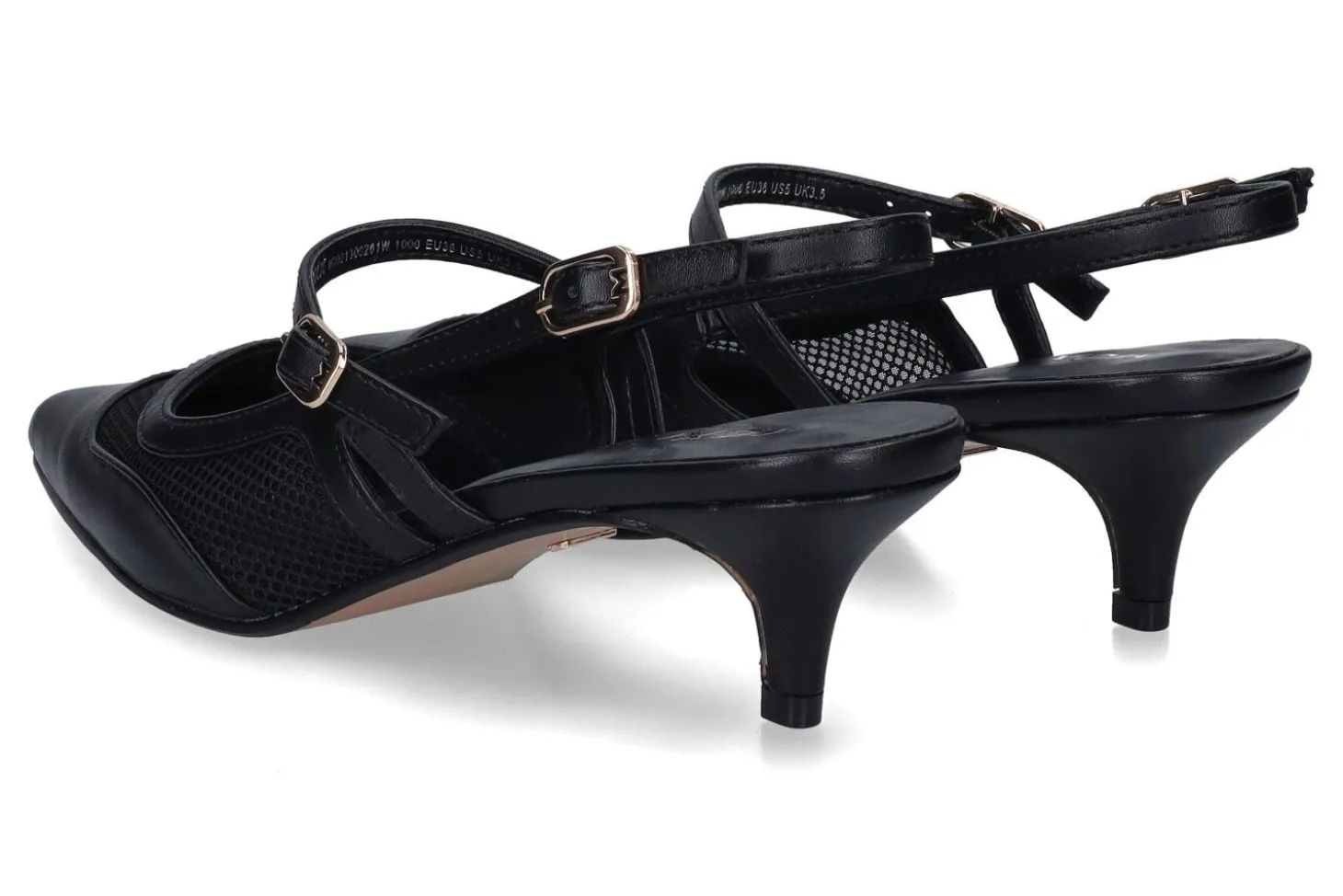 Pumps met open teen MEXX